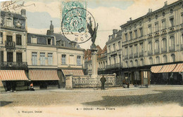 Douai * La Place Thiers * Café * Tripier LEGRAND - Douai