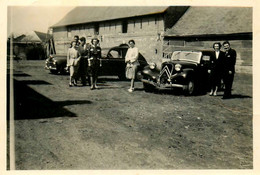 Automobile Ancienne CITROEN Citroën Traction * Voiture Type Modèle ? * Photo Ancienne - Passenger Cars