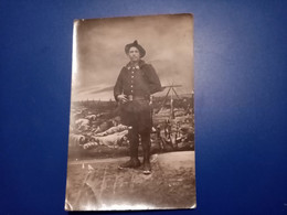 H6-CARTE PHOTO D'UN SOLDATS DU 11ÈME - Barcelonnette