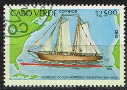 PORT 14 - CAP VERT N° 461 Voilier Obl. - Cape Verde