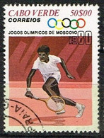 PORT 14 - CAP VERT J.O. Moscou Tennis Obl. - Cape Verde