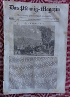 DAS PFENNIG MAGAZIN Nr 432. 10 Juli 1841. Comer See, Comersee, Lago Di Como Italia Italien - Sonstige & Ohne Zuordnung