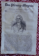 DAS PFENNIG MAGAZIN Nr 435. 31 Juli 1841. Antoine Laurent De Lavoisier. Berchtesgaden Bayern - Sonstige & Ohne Zuordnung