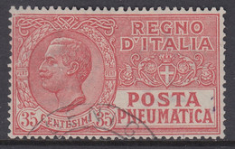 ITALIA - Posta Pneumatica Serie "Leoni"  Sassone N.13 - Cat. 800 Euro Usato - Pneumatische Post