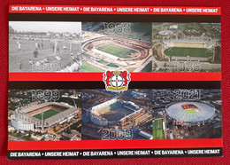 Leverkusen Bayer Bay Arena Haberland Stadium Postcard Cartolina Stadio Stadion AK Carte Postale Stade Estadio Postkarte - Calcio