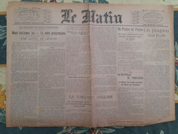 Le Matin Du 1er Septembre 1914 Direction De La Meuse Entre Verdun Et Mezieres - Le Petit Journal