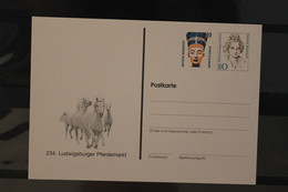 Deutschland 2002;  234. Ludwigsburger Pferdemarkt, Wertstempel, Frauen, Sehenswürdigkeiten - Cartes Postales Privées - Neuves