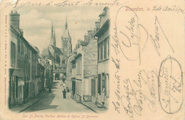 ESSONNE  DOURDAN Rue Saint Pierre  (1900 Pionniere) - Dourdan