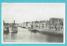 * Brielle - Den Briel (Zuid Holland - Nederland) * (Uitgave W. V.d. Linden) Maarlandse Haven, Bateau, Boat, Quai, Canal - Brielle