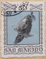 SAN MARINO 1974 ARMATURE E ARMI ANTICHE LIRE 30 - Used Stamps