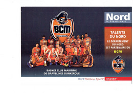 Cpm - Sport > Basket-ball - Club Maritime De Gravelines Dunkerque - NORD - BCM - JOUEURS - Pallacanestro