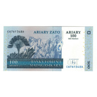 Billet, Madagascar, 500 Francs = 100 Ariary, 2004, KM:86, SUP - Madagascar