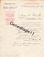 33 4538 SAINTE FOY LA GRANDE GIRONDE 1899 Vins FREDERIC AUDON Château ROCHET LADOUYS MONTRAVEL PAUILLAC - 1800 – 1899