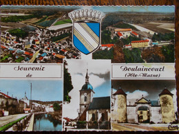 52 - DOULAINCOURT - Souvenir De Doulaincourt. (Multivues Avec Blason) CPSM - Doulaincourt