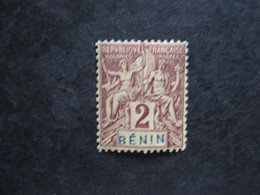 B). BENIN : TB N° 34, Neuf X . - Unused Stamps