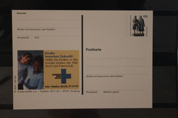 Deutschland 1999, Ganzsache Kindernothilfe, Wertstempel Sehenswürdigkeiten - Private Postcards - Mint