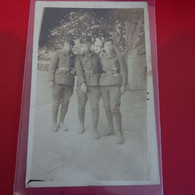 CARTE PHOTO DELLYS SOLDATS 1940 - Weltkrieg 1939-45