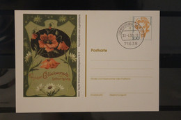 Deutschland 1998,  Jugendstil-Repro Ganzsache, Wertstempel Frauen, Gebraucht - Cartoline Private - Usati