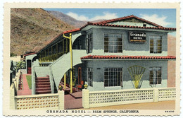 GRANADA HOTEL, NORTH INDIAN AVENUE, PALM SPRINGS, CALIFORNIA - Palm Springs