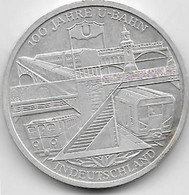 Allemagne - 10 Euro € 2002 - Argent - Commemorations