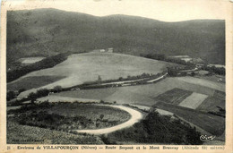 Villapourçon * Environs * La Route Serpent Et Le Mont Beuvray * Panorama - Sonstige & Ohne Zuordnung