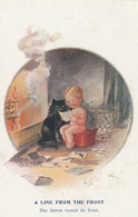 CHAT NOIR AVEC ENFANT ILLUSTRATEUR ANGLAIS GILSONT LUDGATE SERIES N°323 - Andere & Zonder Classificatie