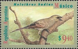 ARGENTINA - DEFINITIVE: GRAYISH BAYWING (MOLOTHRUS BADIUS) 1995 - MNH - Mussen