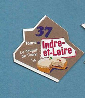 Magnets. Magnets "Le Gaulois" Départements Français. Indre-et-Loire (37) (le Nougat De Tours) - Autres & Non Classés