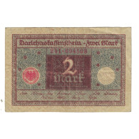 Billet, Allemagne, 2 Mark, KM:60, TB - 2 Rentenmark