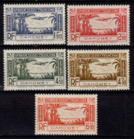 Dahomey  - 1940 -  Avions -  PA 1 à 5   - Neufs ** - MNH - Unused Stamps
