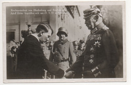 Reichspräsident Hindenburg U Reichskanzler Begrüßen Sich 21.3.33 In Potsdam - Cartas