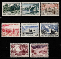 AOF - 1956 - FIDES - N° 54 à 61 - Neufs ** - MNH - Unused Stamps