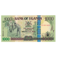 Billet, Uganda, 1000 Shillings, 2009, KM:43a, NEUF - Ouganda