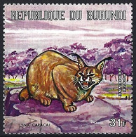 Burundi 1971 - Mi 747 - YT Pa 212 ( Wild Faune : Caracal ) Airmail - Used Stamps