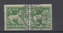 Schweden Michel Cat.No. Used 175I WA Liner Pair - Used Stamps