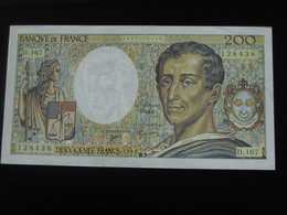 200 Deux Cents Francs MONTESQUIEU  1994  -- ETAT QUASI NEUF !!!!   **** EN ACHAT IMMEDIAT **** - 200 F 1981-1994 ''Montesquieu''