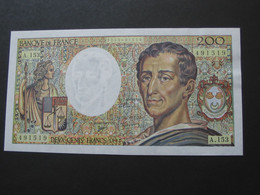 200 Deux Cents Francs MONTESQUIEU  1992  -- ETAT  NEUF !!!!   **** EN ACHAT IMMEDIAT **** - 200 F 1981-1994 ''Montesquieu''