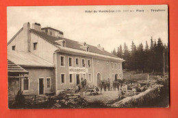 ZHL-35 Hôtel Du Marchairuz Sur Val De Joux. TRES ANIME. Circulé. Jotterand Bière 426 - Bière