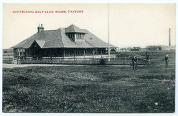 TAYPORT : SCOTSCRAIG GOLF CLUB HOUSE - Fife
