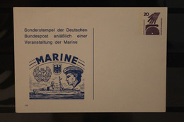 Deutschland, Ganzsache Marine, Wertstempel Unfallverhütung, Ungebraucht; 1977 - Private Postcards - Mint