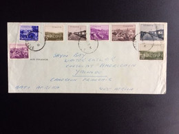 TURKEY 1958 AIR MAIL LETTER TO CAMEROUN TURKIYE TURKIJE - Postal Stationery