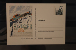 Deutschland 1990, Ganzsache Maybach 12, Type Zeppelin - Privé Postkaarten - Ongebruikt