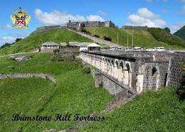 Saint Kitts Brimstone Hill UNESCO New Postcard - Saint Kitts And Nevis