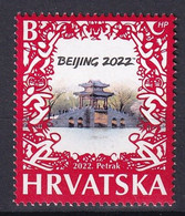 CROATIA,CROATIEN 2022,WINTER OLYMPIC GAMES  BEIJING, CHINA,,MNH - Inverno 2022 : Pechino