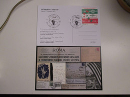 EBRAISMO Storia 27.1.2022 Giornata Della Memoria Memoria E Shoah Annullo Speciale Su Cartolina Numerata - 2021-...: Storia Postale