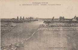 YB/ TUNISIE. Militaria. CAMPAGNE 1915-16 . EXTREME SUD TUNISIEN . DEHIBAT. Le Cimetière Militaire - Túnez