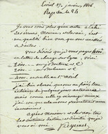 1806 DROME LORIOL BELLE FRAPPE De Freycinet =>Crest Par Valence Archinard HOMME POLITIQUE BANQUIER VOIR SCANS+HIST. - Otros & Sin Clasificación