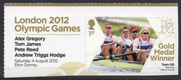 GREAT BRITAIN 2012 Olympic Games Gold Medal Winners: Men's Rowing Fours - Nuovi