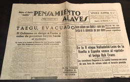 PENSAMIENTO ALVÈS Du 13/08/1960 (quotidien)- ACTUALITÉS- VUELTA DE ESPANA (ÉTAPE VALLADOLID- LEON- TAUROMACHIE... - Unclassified