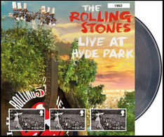 GROSSBRITANNIEN GRANDE BRETAGNE GB 2022 THE ROLLING STONES LIVE AT HYDE PARK FAN SHEET MNH - Nuovi